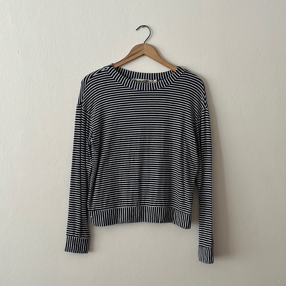 Michael Stars Striped Longsleeve T-shirt